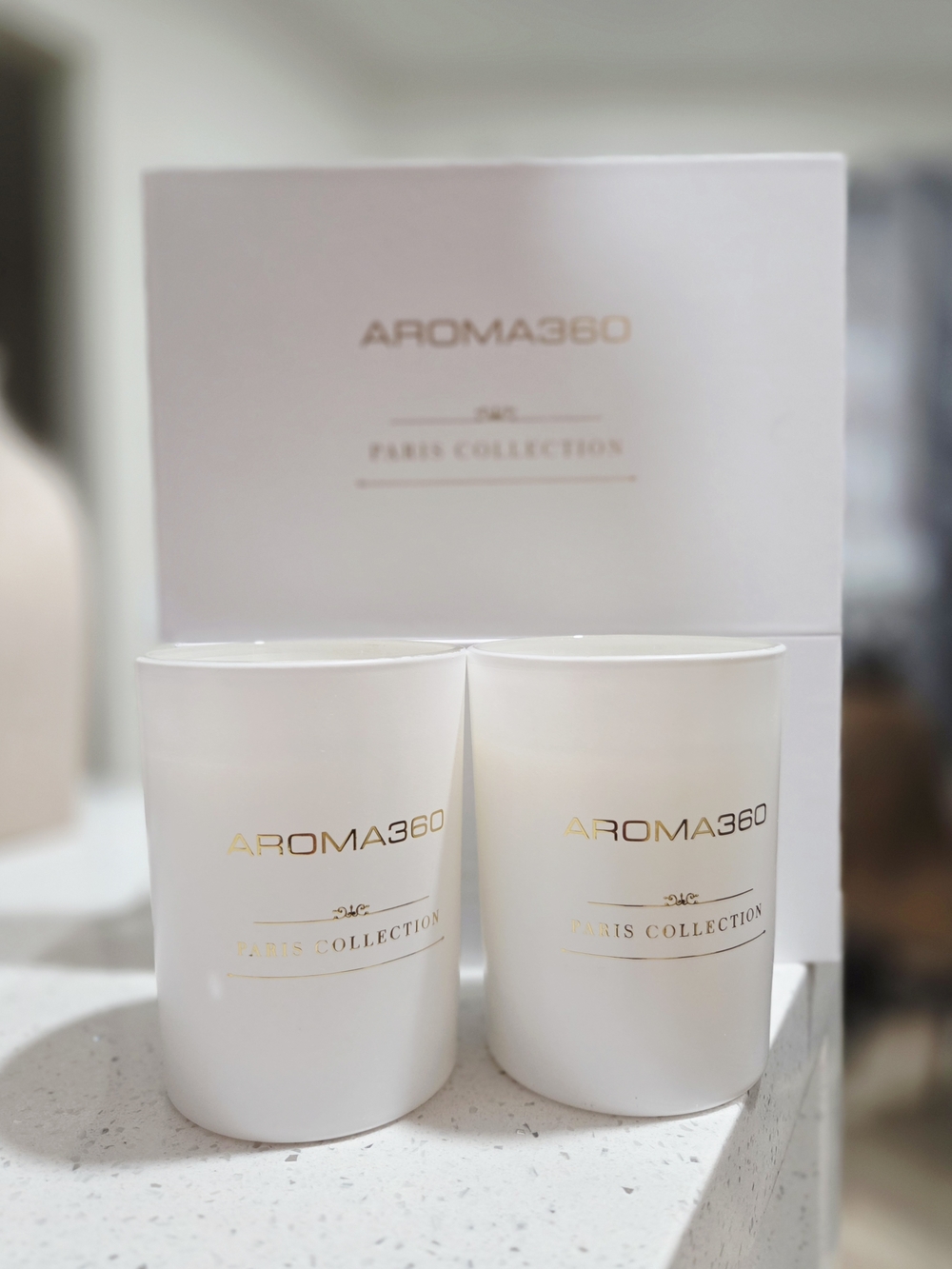🕯Paris Collection White Scented Candle Duo MY WAY
